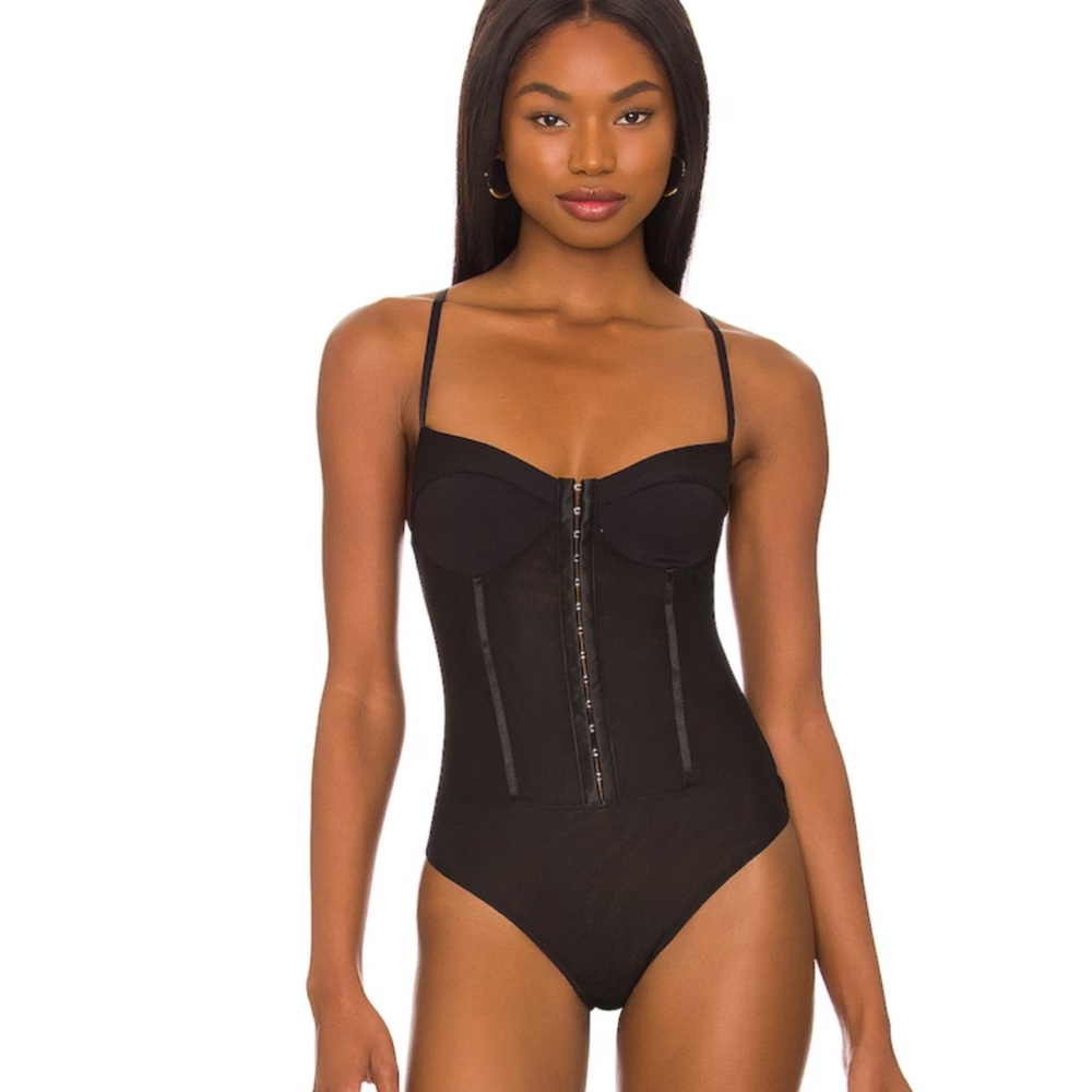 FREE PEOPLE CORSET BODYSUIT